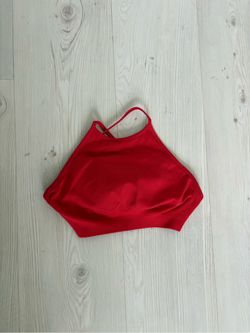 Yla Red High-Neck Women's Bra